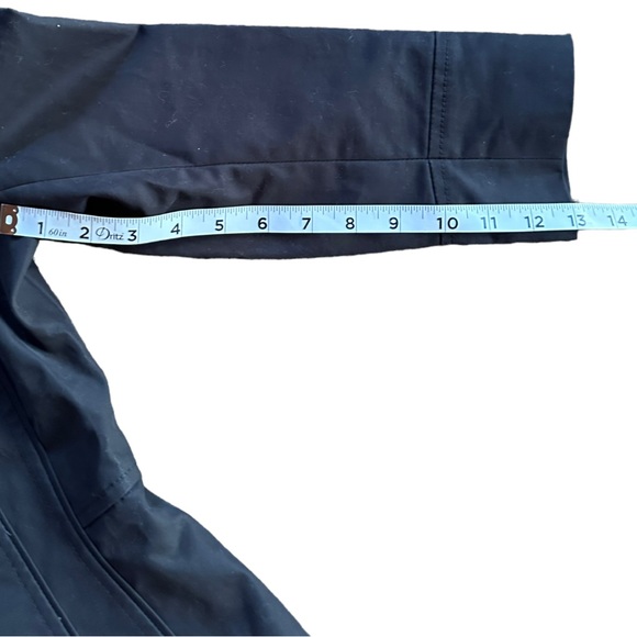 Mango Womens Size Small Double Breasted Military Jacket Blazer Black - Picture 4 of 6